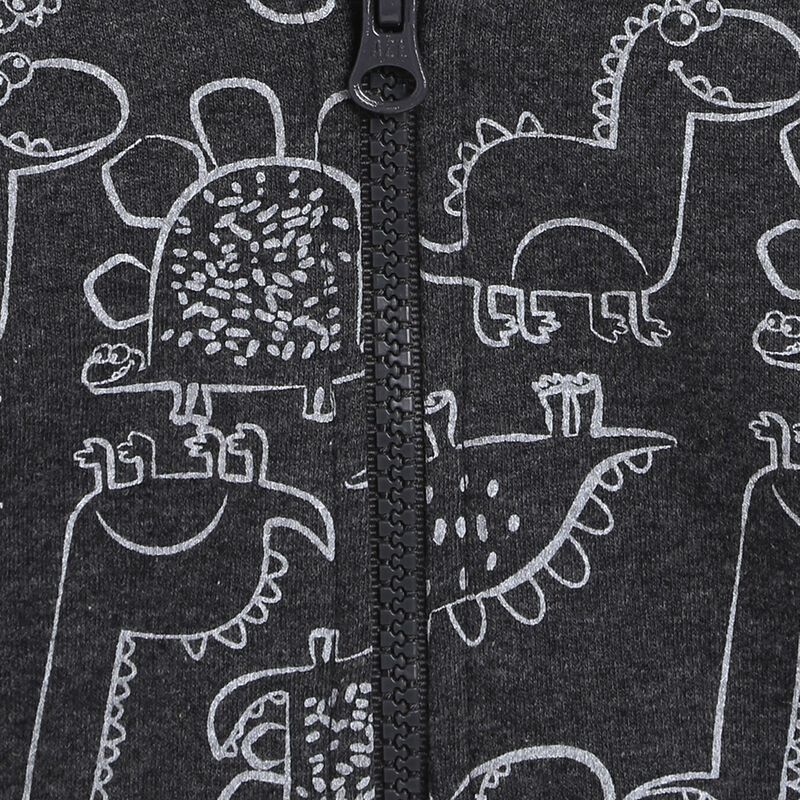 Boys Fleece Cardigan  With Hood image number 2